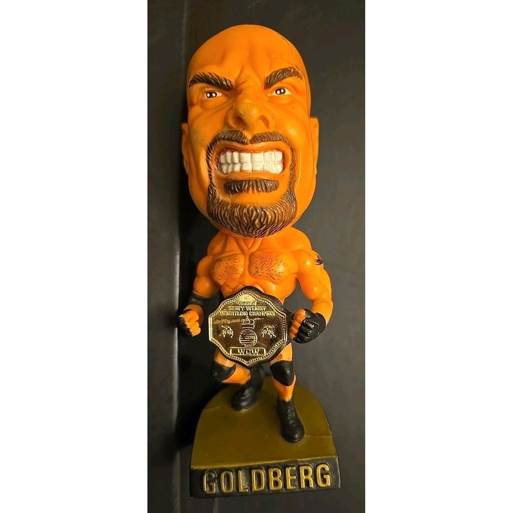 Toy Biz Wcw/Nwo Head Ringer Bill Goldberg